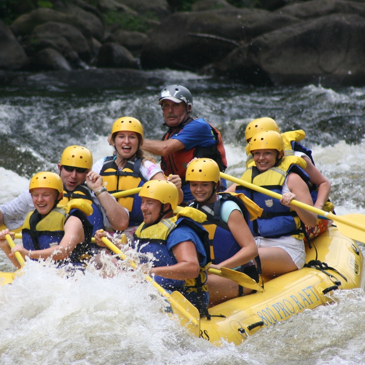 Rafting and Bungee Jumping